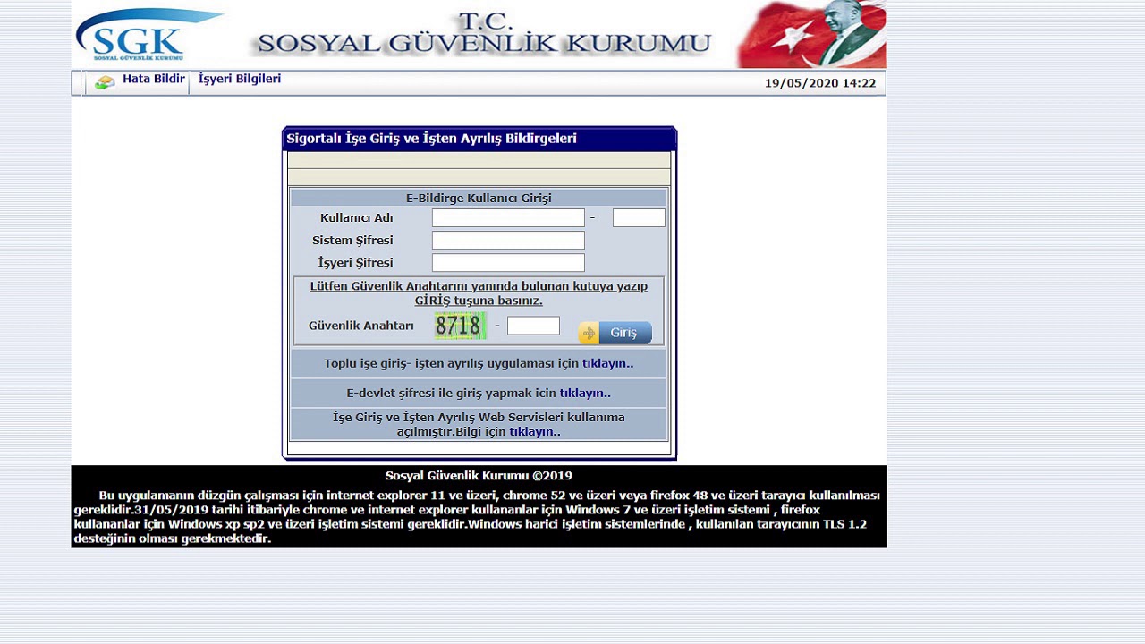 Meslek Kodu Güncelleme