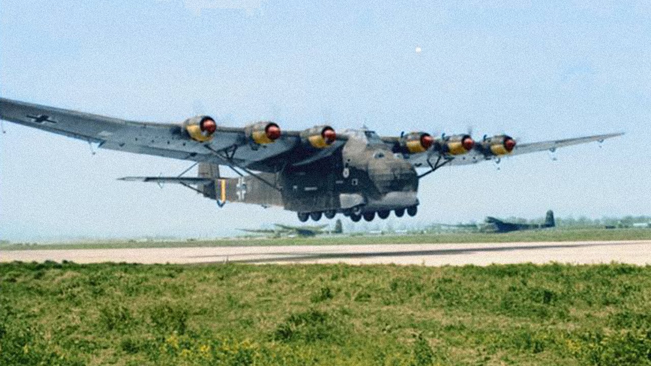 Messerschmitt Me 323 - The Largest Land Based Transport Aircraft of WW2