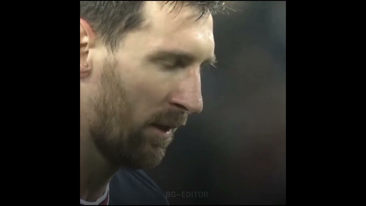 MESSI SAD MOVEMENT  IN PSG🥺💔