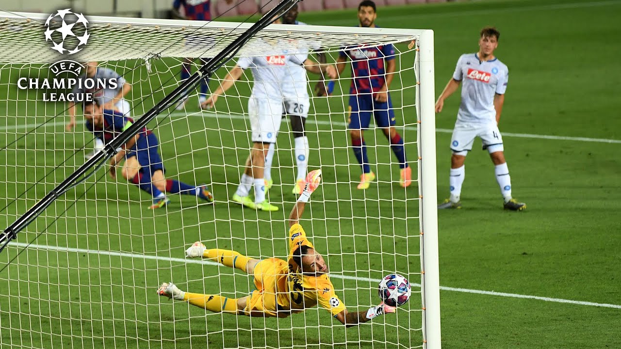 Messi scores BRILLIANT goal vs. Napoli | Barcelona Champions League highlights | UCL on CBS Sports