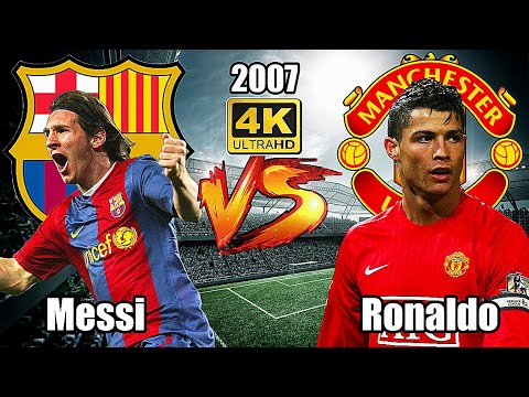 Messi vs Ronaldo(2007) 4K HD