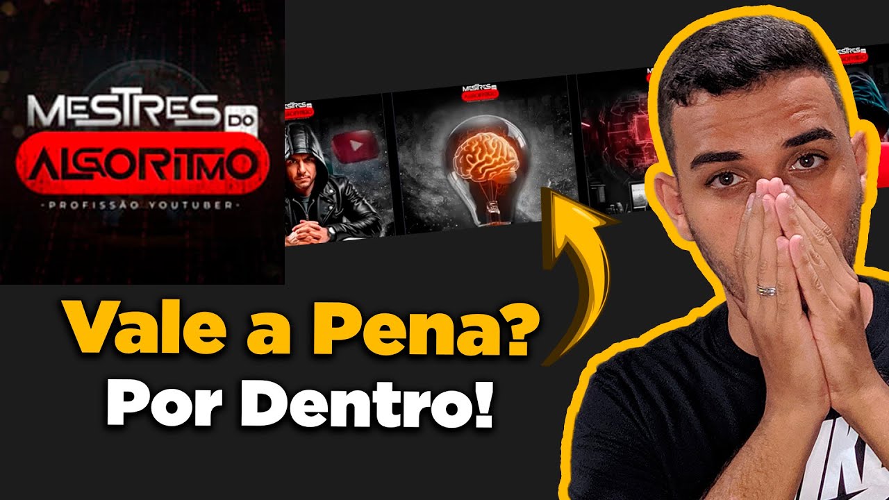 Mestres do Algoritmo Profissão Youtuber Vale a pena? Curso Caio Ferreira Por Dentro!