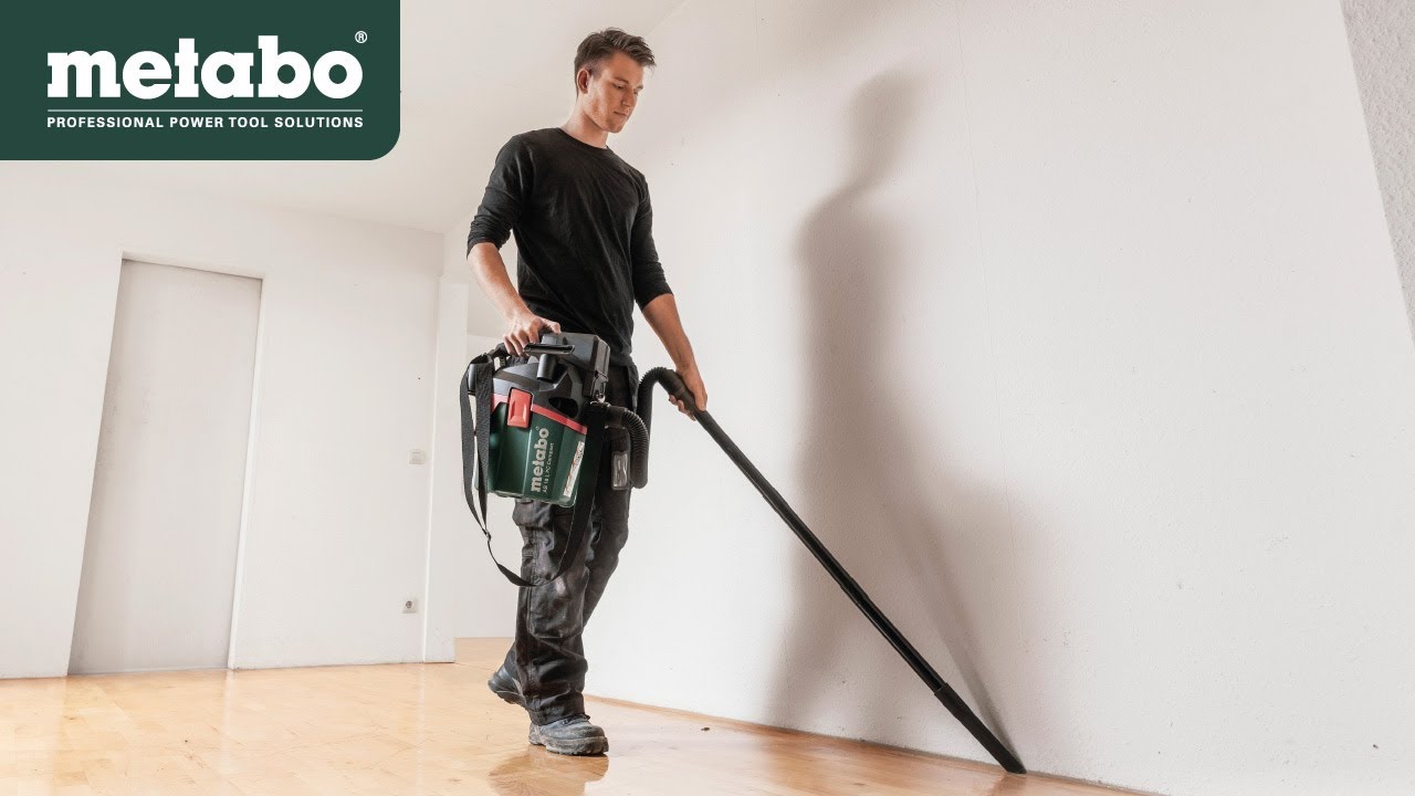 Metabo 18 Volt Cordless wet/dry vacuum cleaner AS 18 L PC Compact / AS 18 HEPA PC Compact