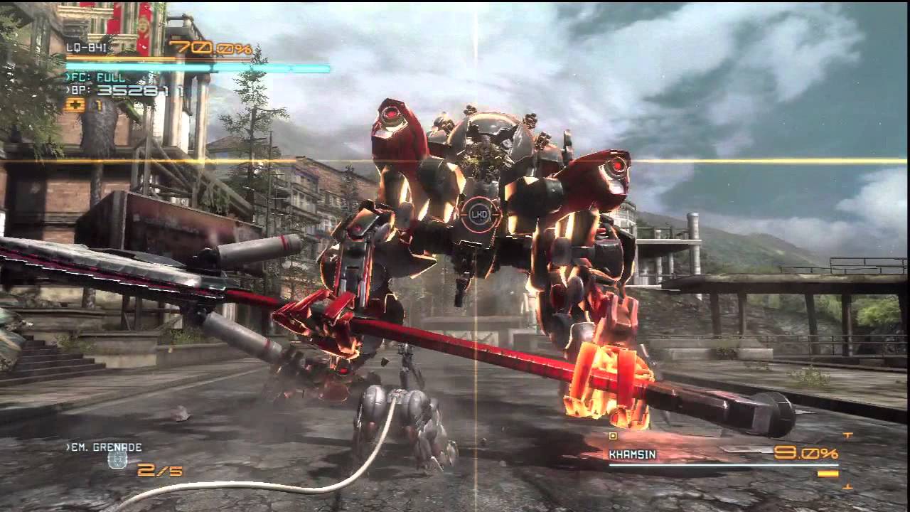 Metal Gear Rising: Revengeance - Blade Wolf DLC [Khamsin Boss Fight] (Normal)