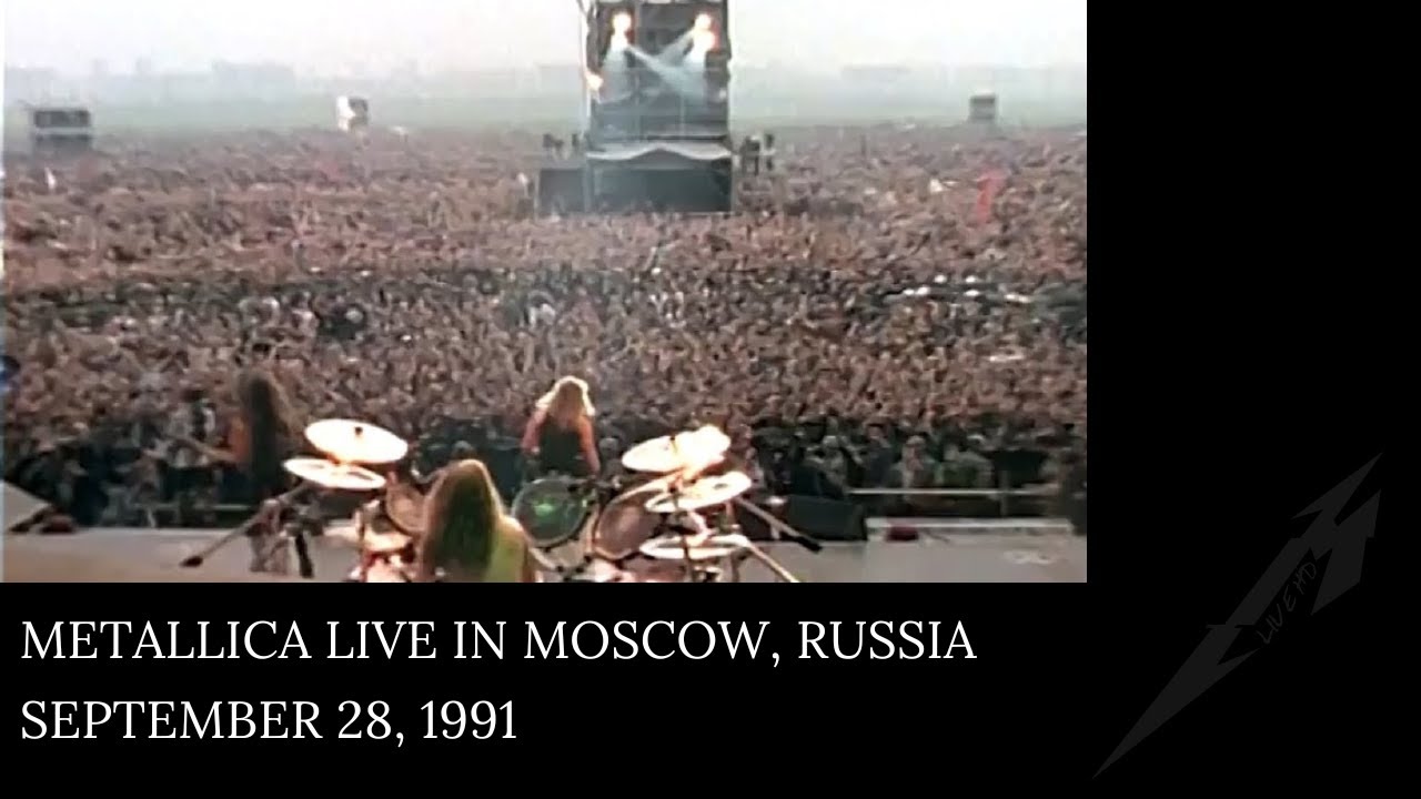 Metallica - Live in Moscow, Russia (September 28, 1991 - Tushino Airfield)