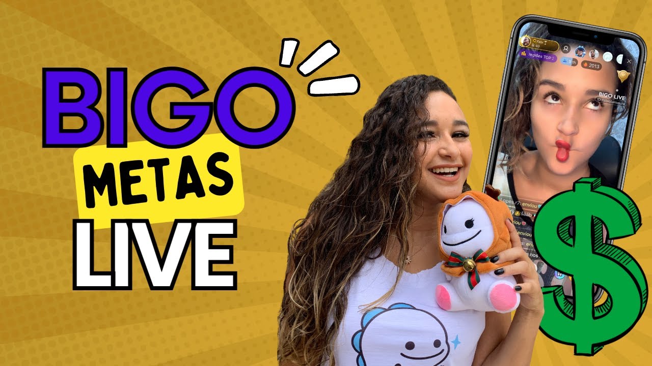 METAS PARA CONTRATADOS NA BIGO LIVE -  BRASIL - DOLAR, DIAS, HORAS