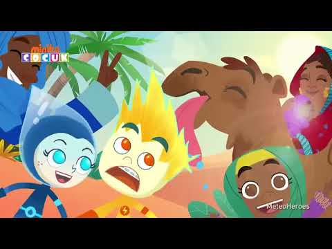 Meteoheroes 8.bölüm mavi altın Minika