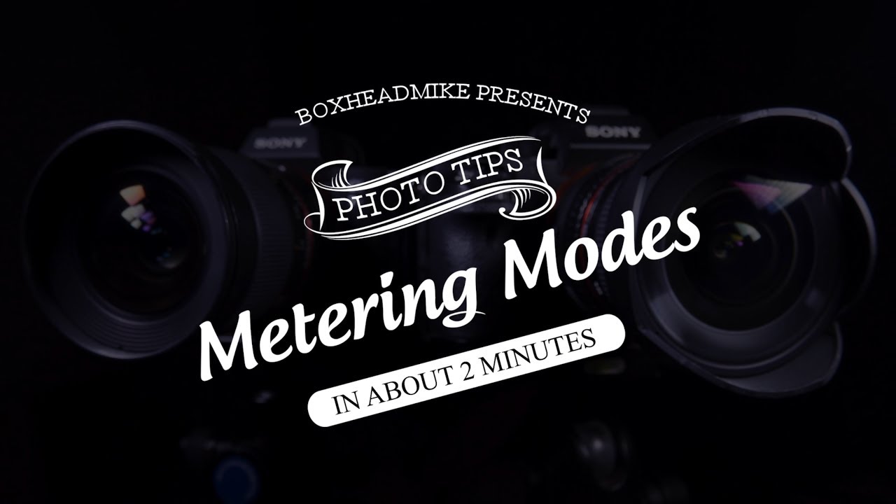 Metering modes in about 2 minutes (Sony A7iii)