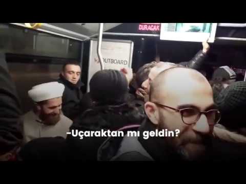 Metrobüste yaşanan en seviyeli tartışma bu olabilir