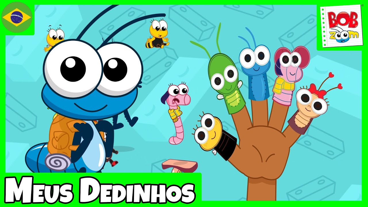 Meus Dedinhos l @BobZoom  l Vídeo Infantil Musical Oficial