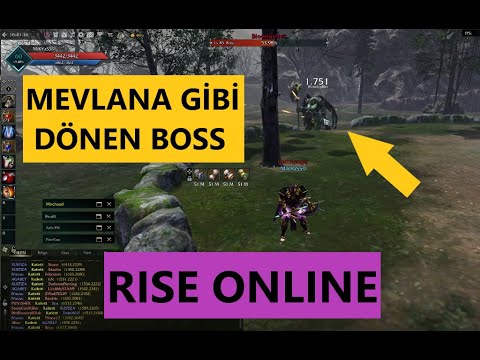 Mevlana Gibi Dönen Boss - Mikyas Gülme Krizine Girdi! - Rise Online