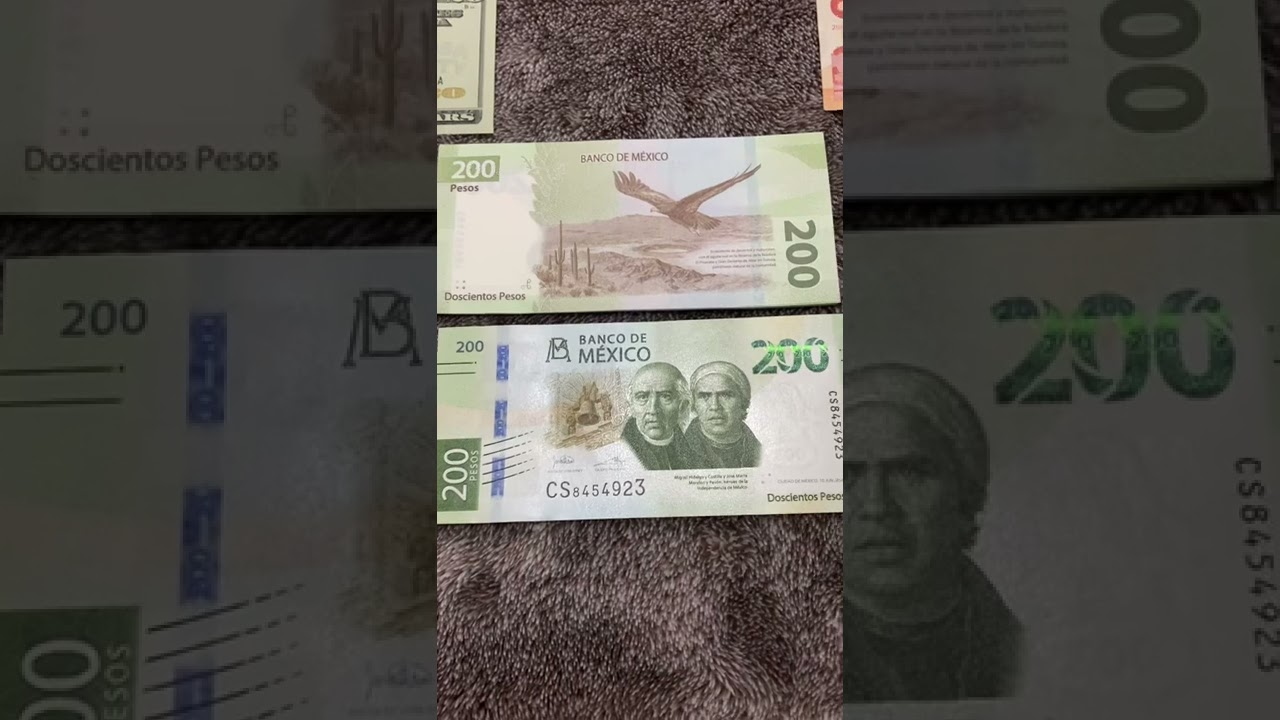 MEXICO pesos currency