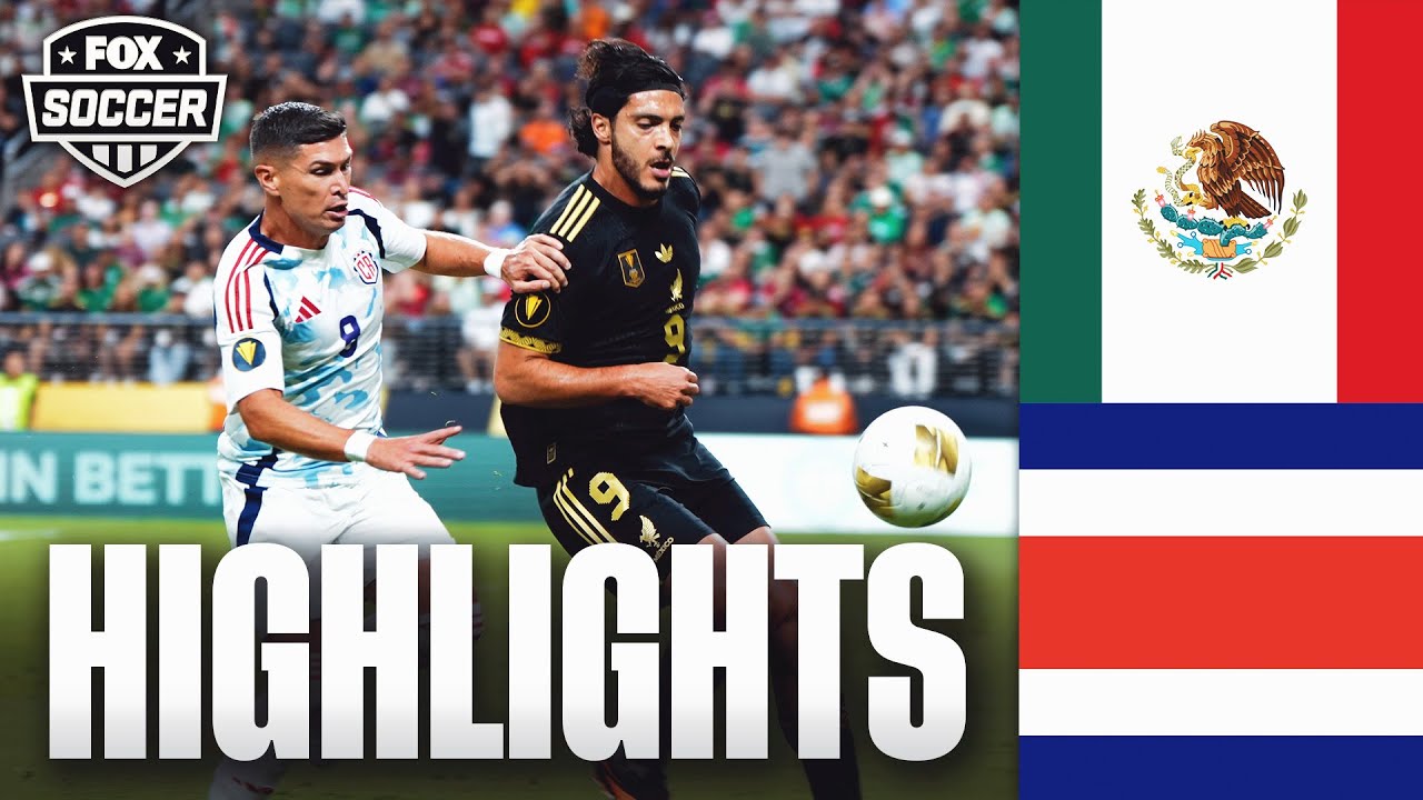 Mexico vs. Costa Rica Concacaf Gold Cup Highlights | FOX Soccer