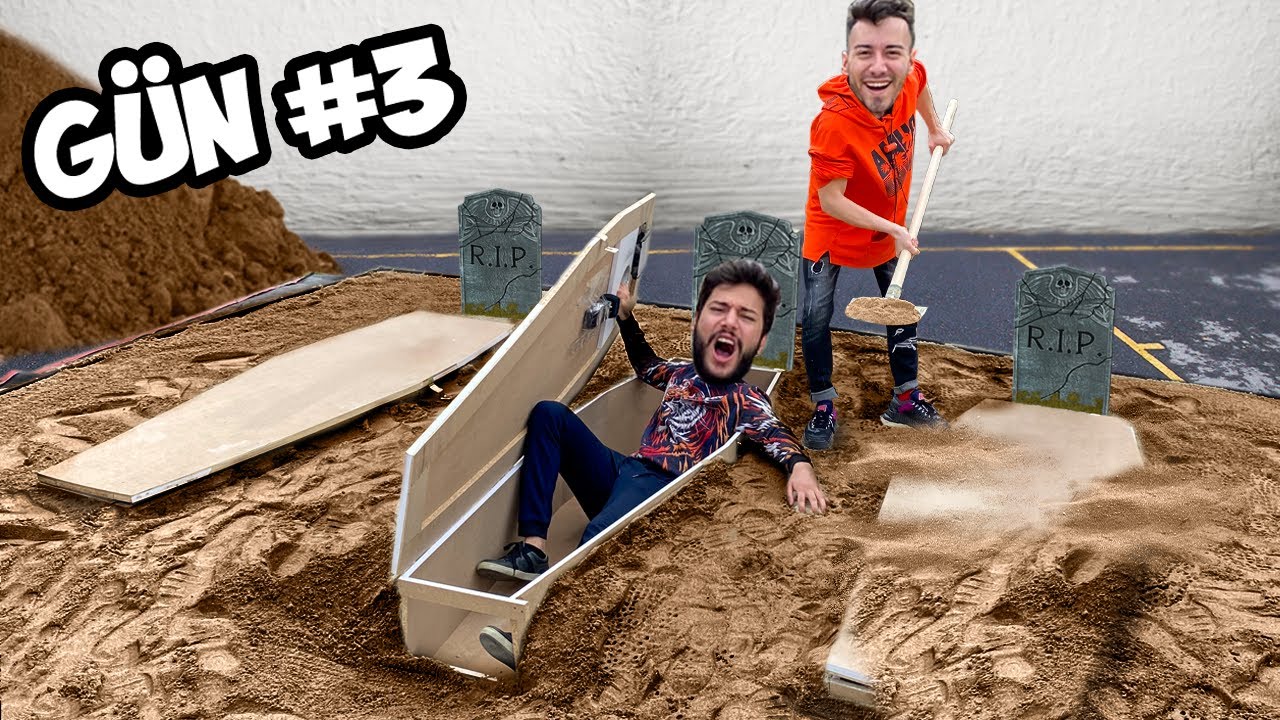 MEZARDAN SON ÇIKAN KAZANIR ?! ⚰️💀