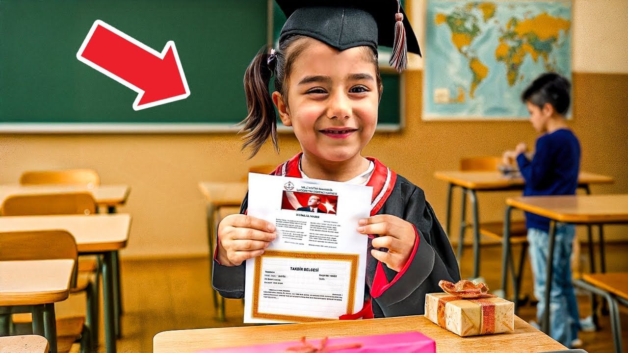 MEZUN OLDUM !! İLK KARNEM ?! | Gamze Karta Öykü Karta