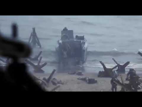 MG42 in Omaha Beach, D-Day landing