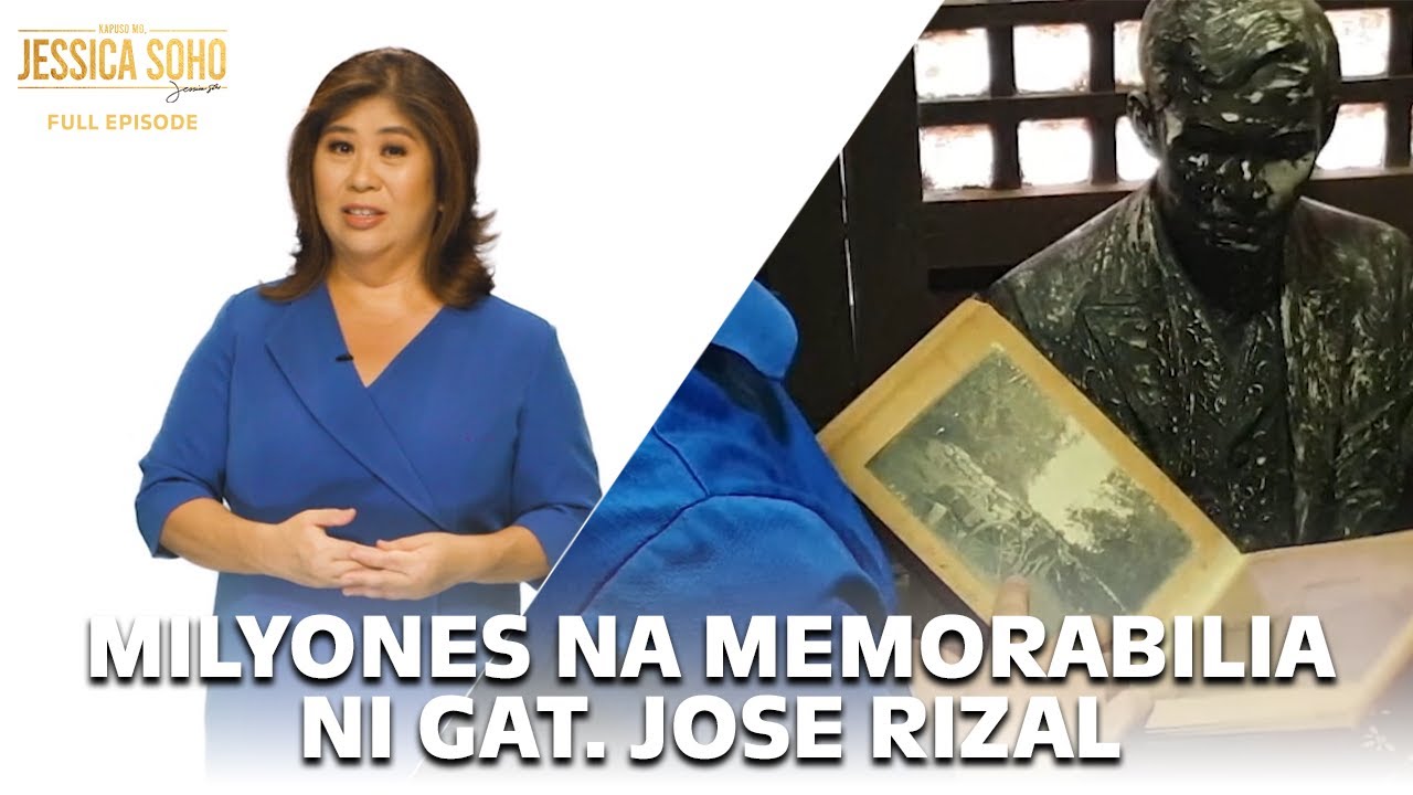 MGA LUMANG GAMIT NI GAT. JOSE RIZAL, MILYONES NA ANG HALAGA NGAYON?! | Kapuso Mo, Jessica Soho