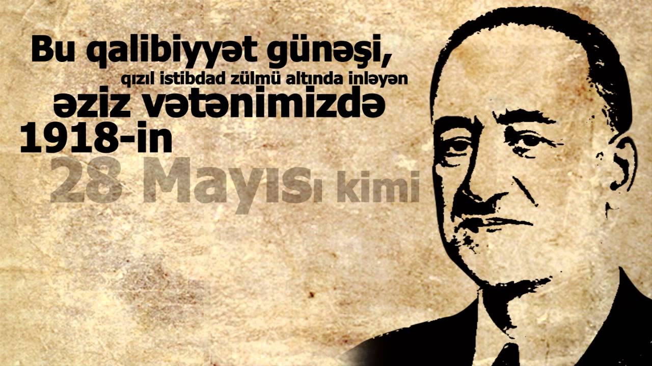 Məhəmməd Əmin Rəsulzadə - 28 may çxışı