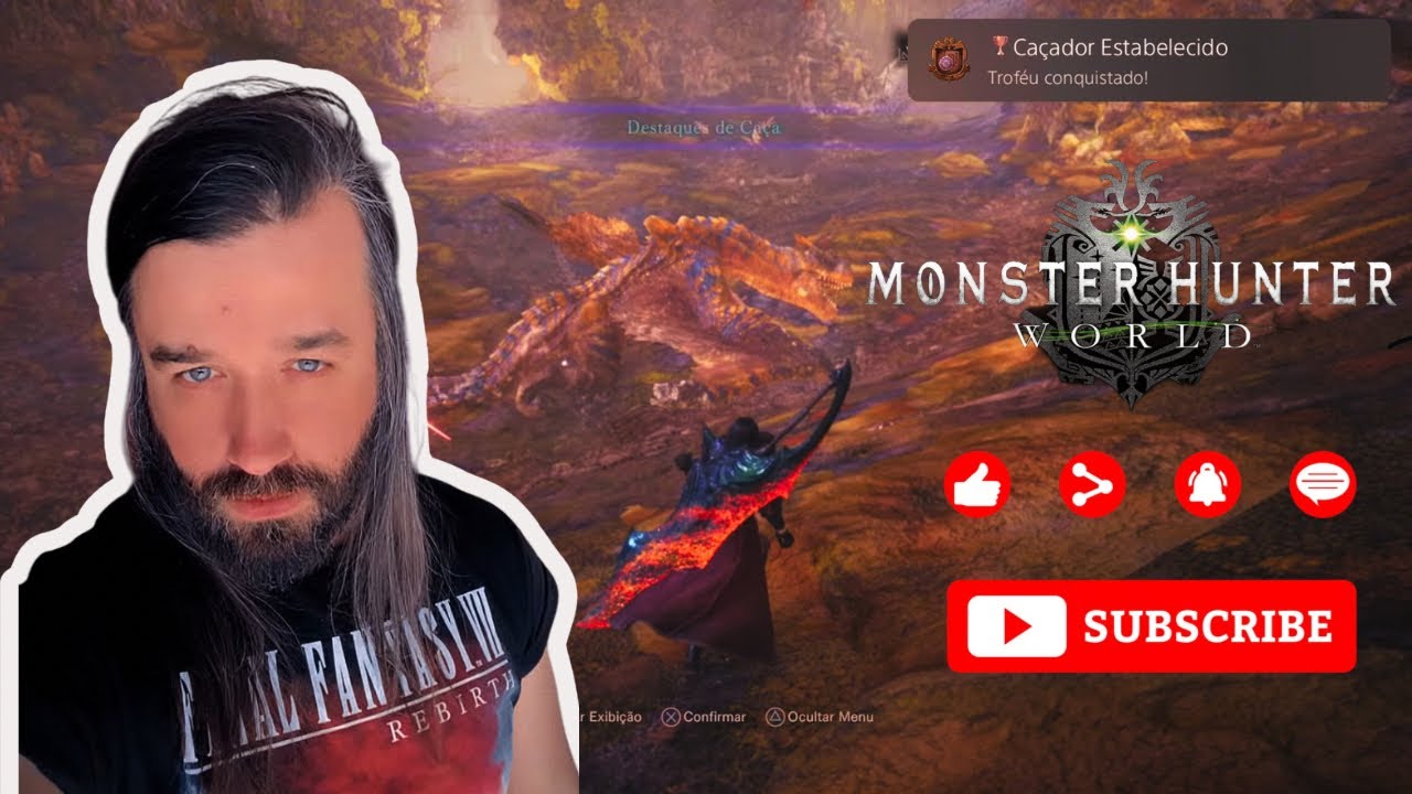 🏆MHW IceborneCaçador🏆Estabelecido (BRONZE) Alcance o ranque de caçador 100. #PlayStationTrophy