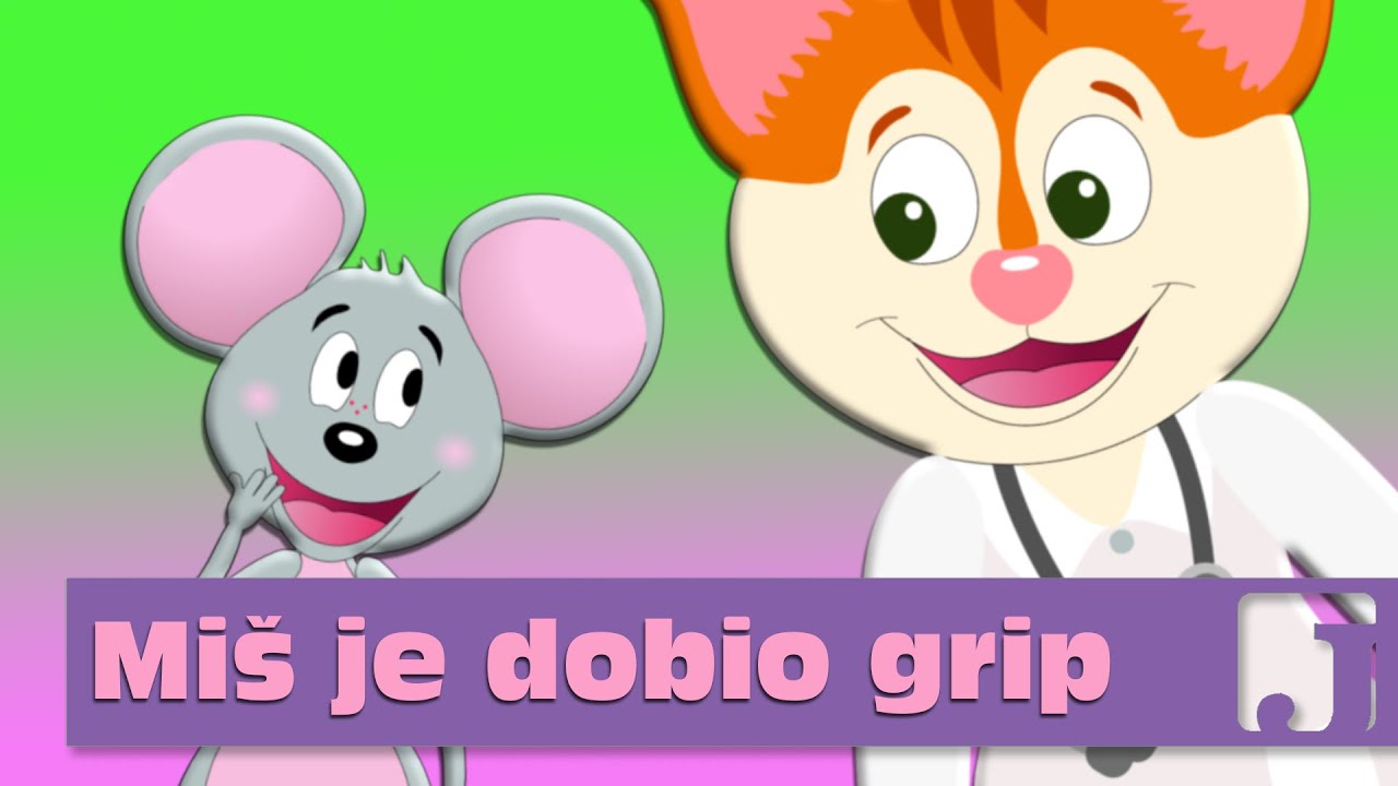 Miš je dobio grip - Dragan Laković | Dečije pesme | Pesme za decu | Jaccoled C