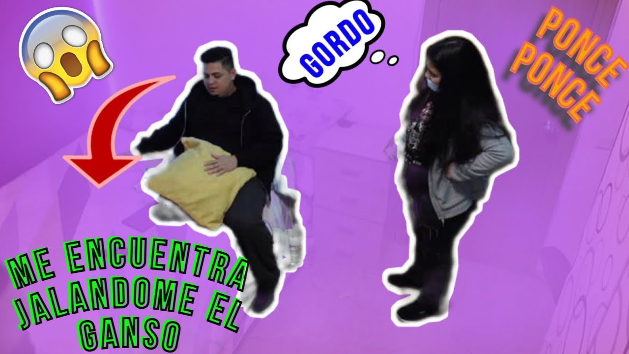 MI NOVIA ME ENCUETRA JALADOME EL GANSO
