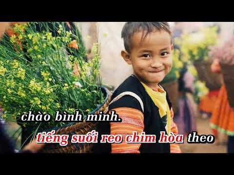 Mái trường vùng cao Karaoke- st: Đình Nguyên