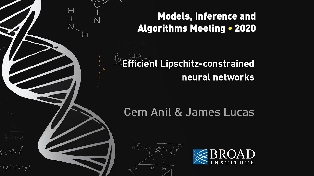 MIA: Cem Anil and James Lucas on provable adversarial robustness; Primer, Roger Grosse