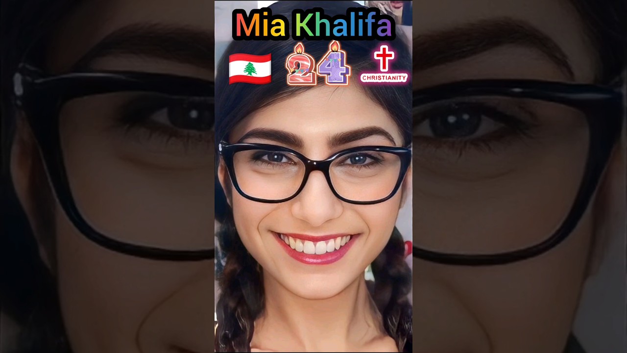 MIA KHALIFA FROM AGE 8 TILL NOW #200k #200kviews  #miakhalifatiktokvideostatus