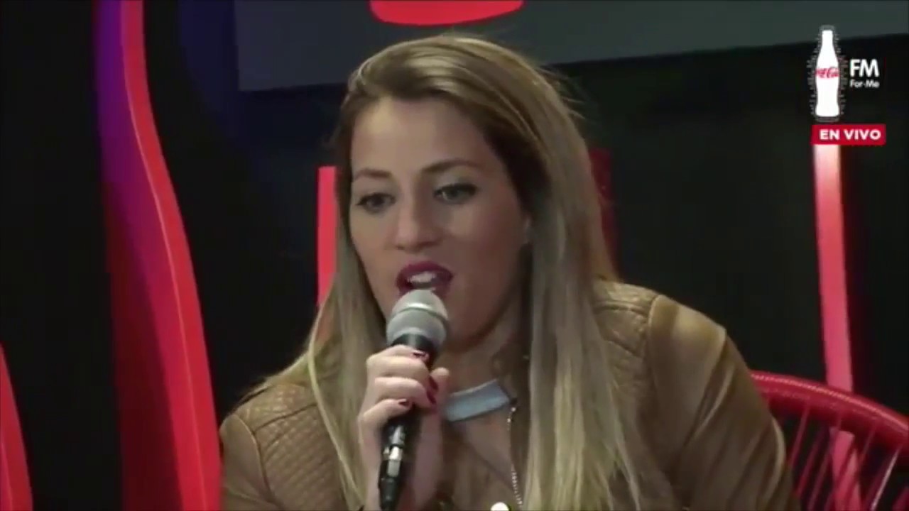 Mica Viciconte en Coca Cola For Me (29/9/16)