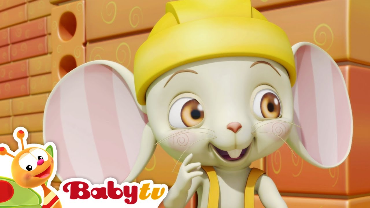 Mice Builders 🐭  | Nursery Rhymes & Songs For Kids🎵 @BabyTV