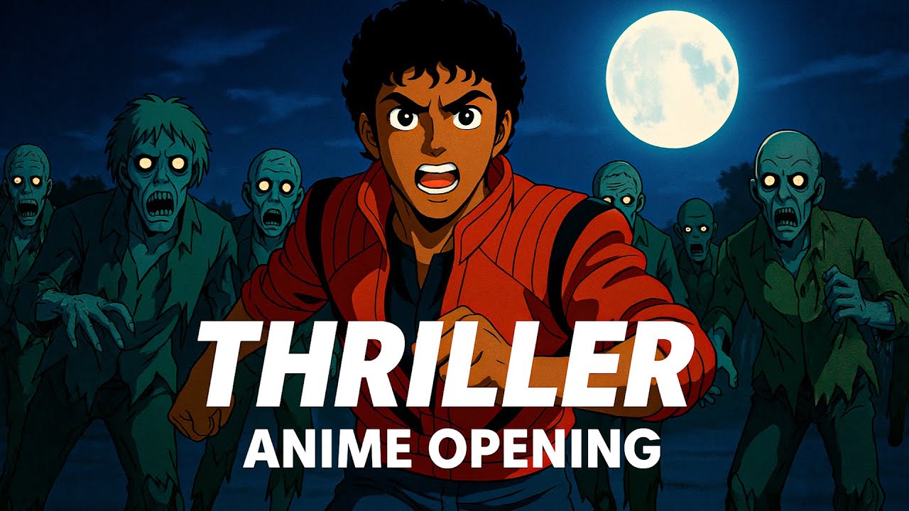 MICHAEL JACKSON – THRILLER (Anime Opening Version) | Official Music Video