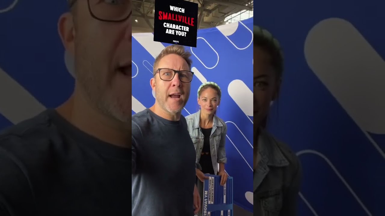Michael Rosenbaum & Kristin Kreuk | Smallville Filter | Who did they get?! #shorts