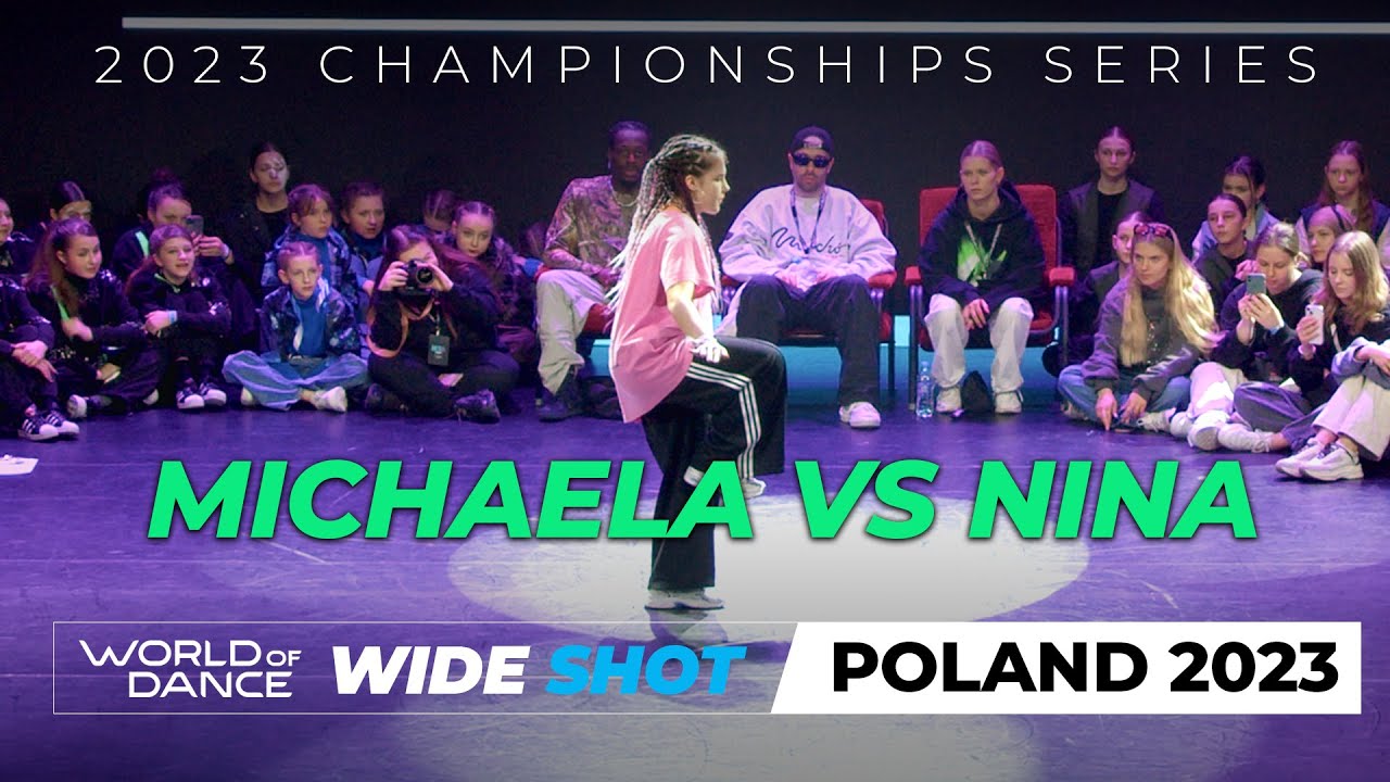 Michaela VS Nina | 1vs1 Hip-hop Battle Under 14 | World of Dance Poland 2023 | #WODPL23 #wodkrakow23