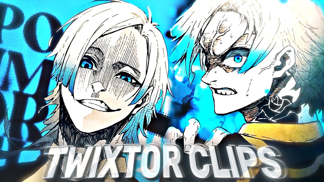 Michaell Kaiser Manga Twixtor 4K I Clips For Edits