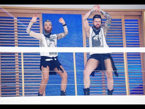 Michel e Xuxa dançando Work (Rihanna)