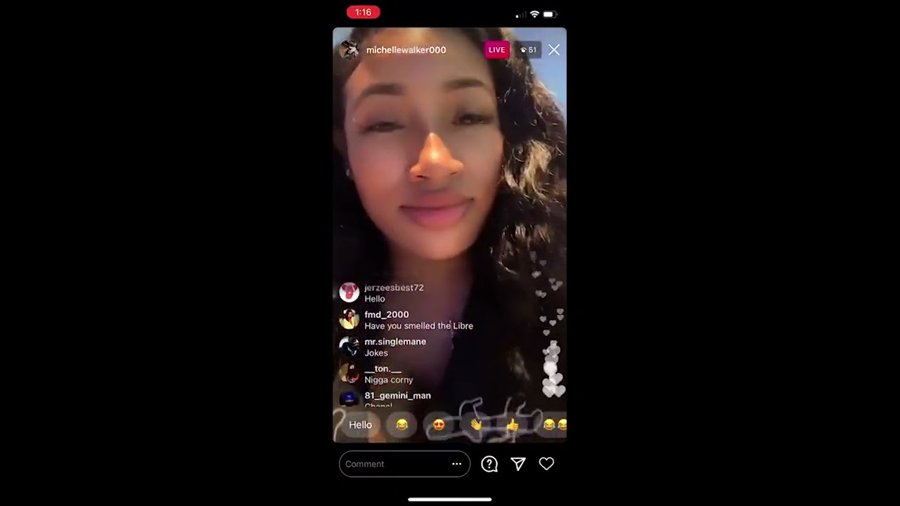 Michellewalker000 IG Live