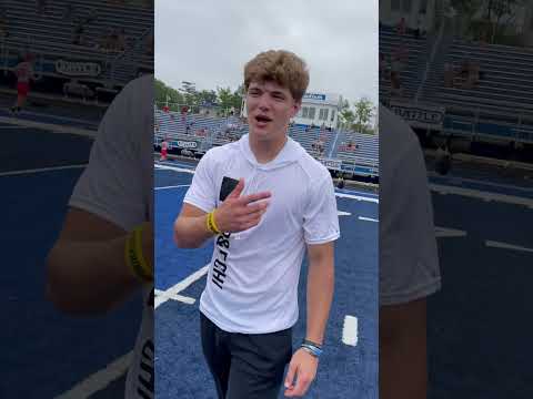 Michigan QB JJ McCarthy INSANE 360 Throw #shorts