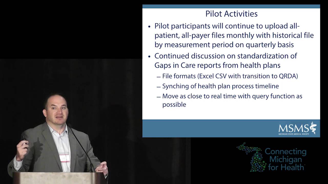 Michigan's Payer-Provider Quality Collaborative (PPQC) | Joe Neller at Connecting Michigan 2016