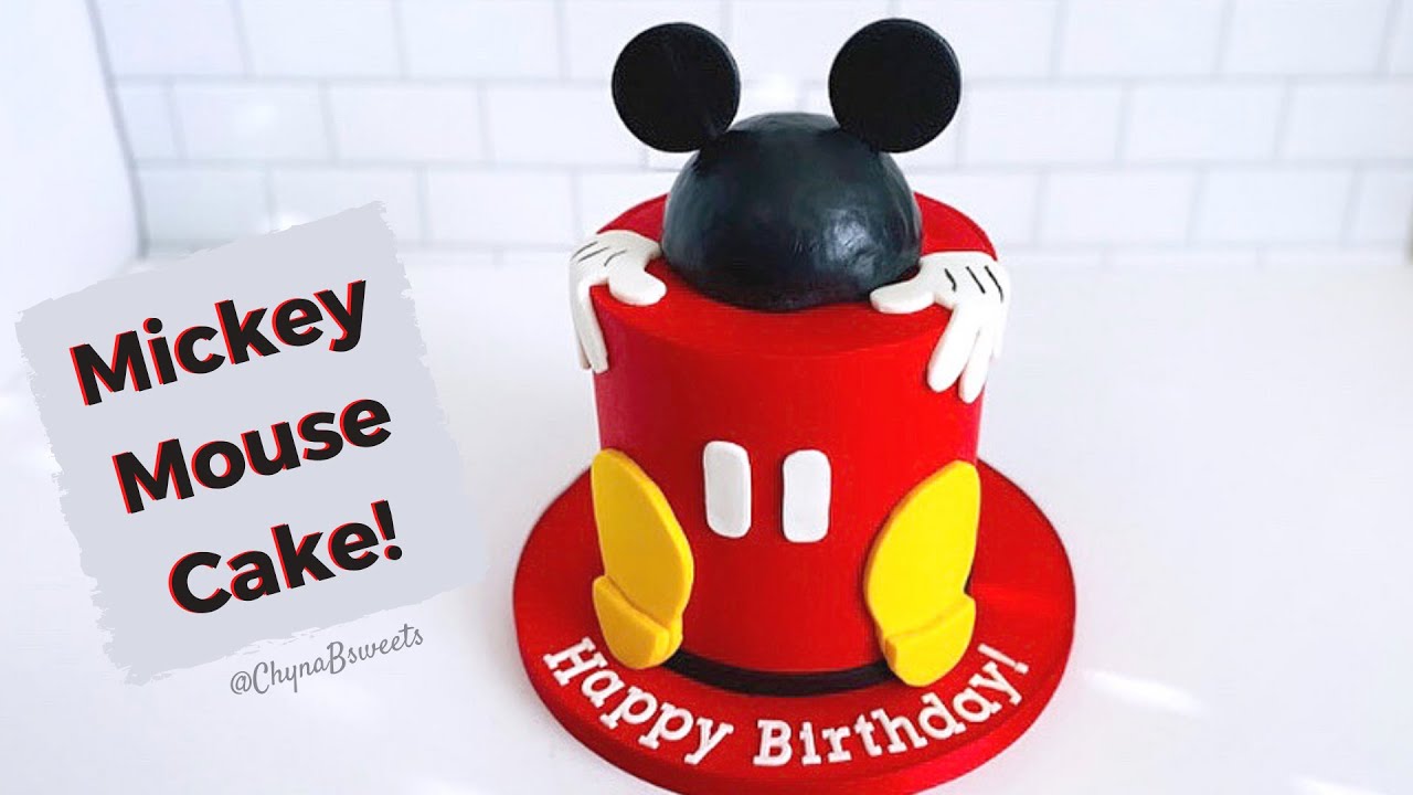 Mickey Mouse Cake! I Disney Cakes