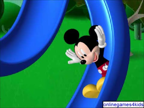 Mickey Mouse Clubhouse Game Goofy's Silly Slide