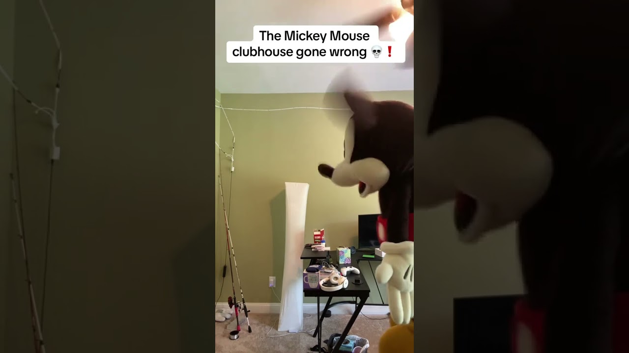 Mickey Mouse gets arrested #wow #comedy #funny