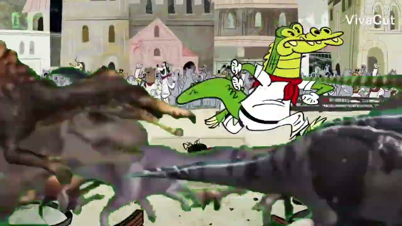 Mickey Mouse Gets Ran Over By A Stampede Add Round 1