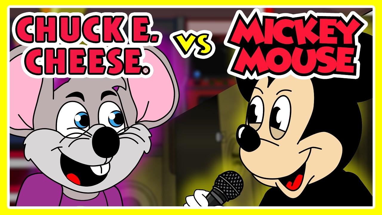 Mickey Mouse vs Chuck E. Cheese: The Ultimate Rap Battle