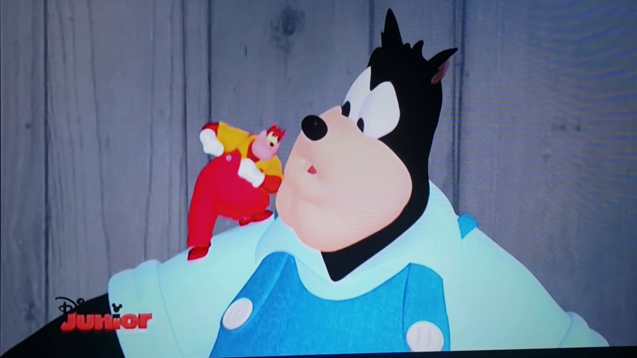Mickey's great clubhouse hunt: it's mean Pete & it's nice Pete