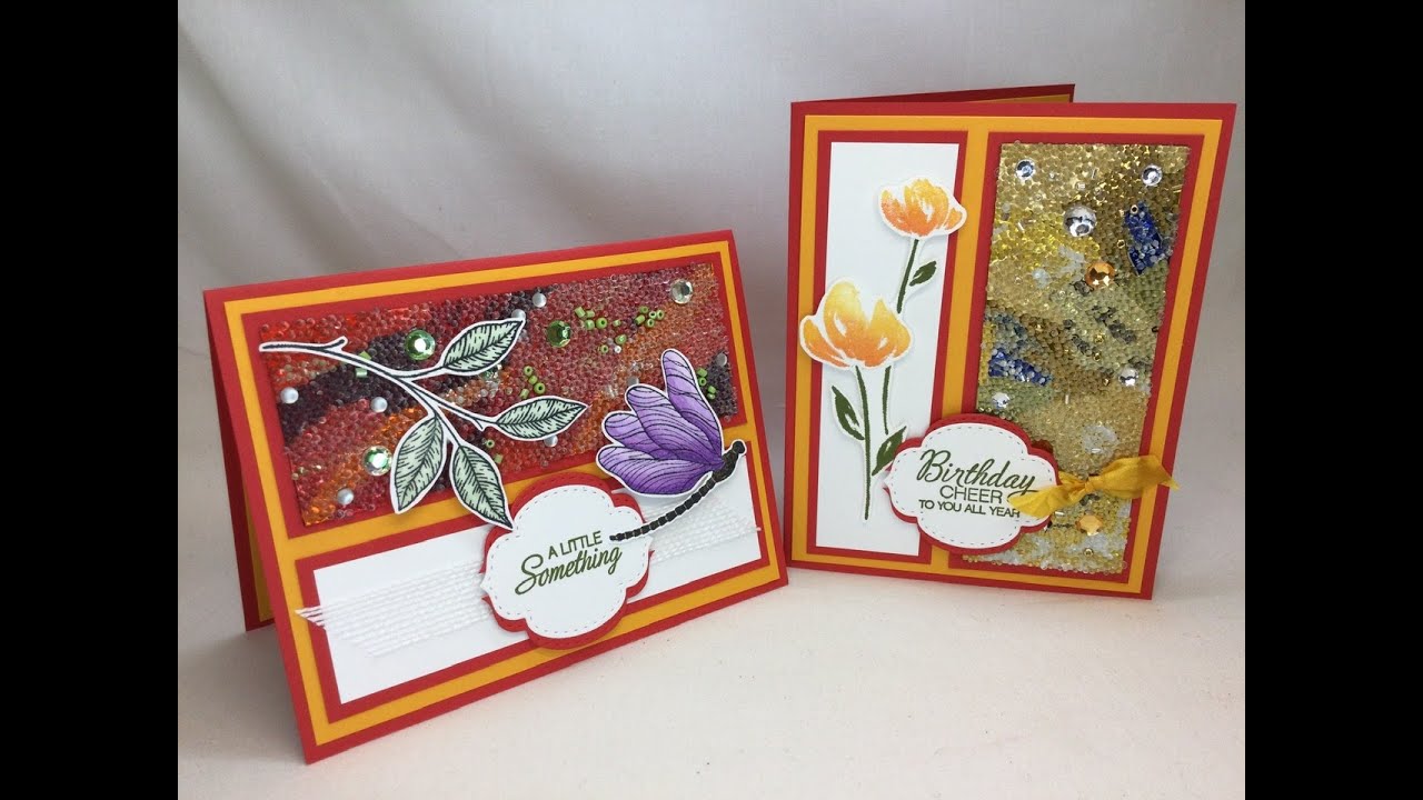 Micro beads meets Hey Chick, Birthday Chick, Garden Wishes and Suite Sampler - Project Box