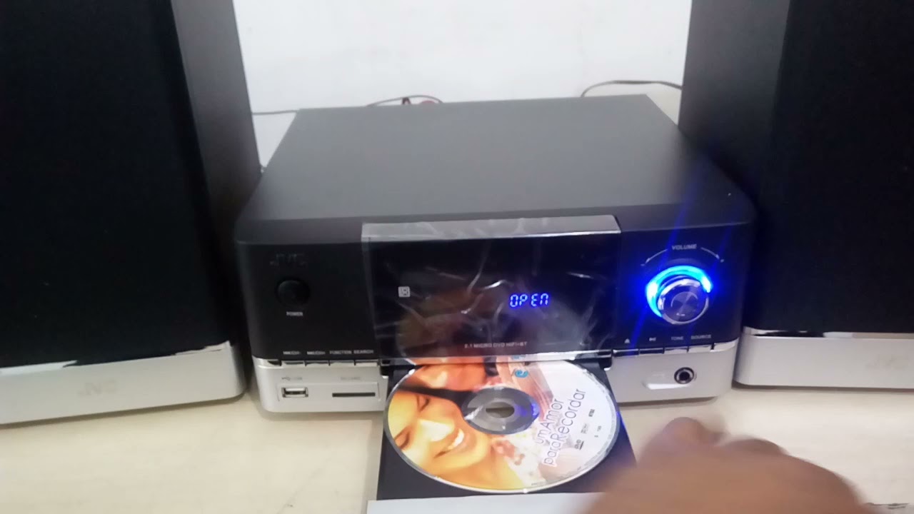 MICRO DVD JVC 2.1 HIFI UX DN 721U BLUETOOTH, USB, SUBWOOFER