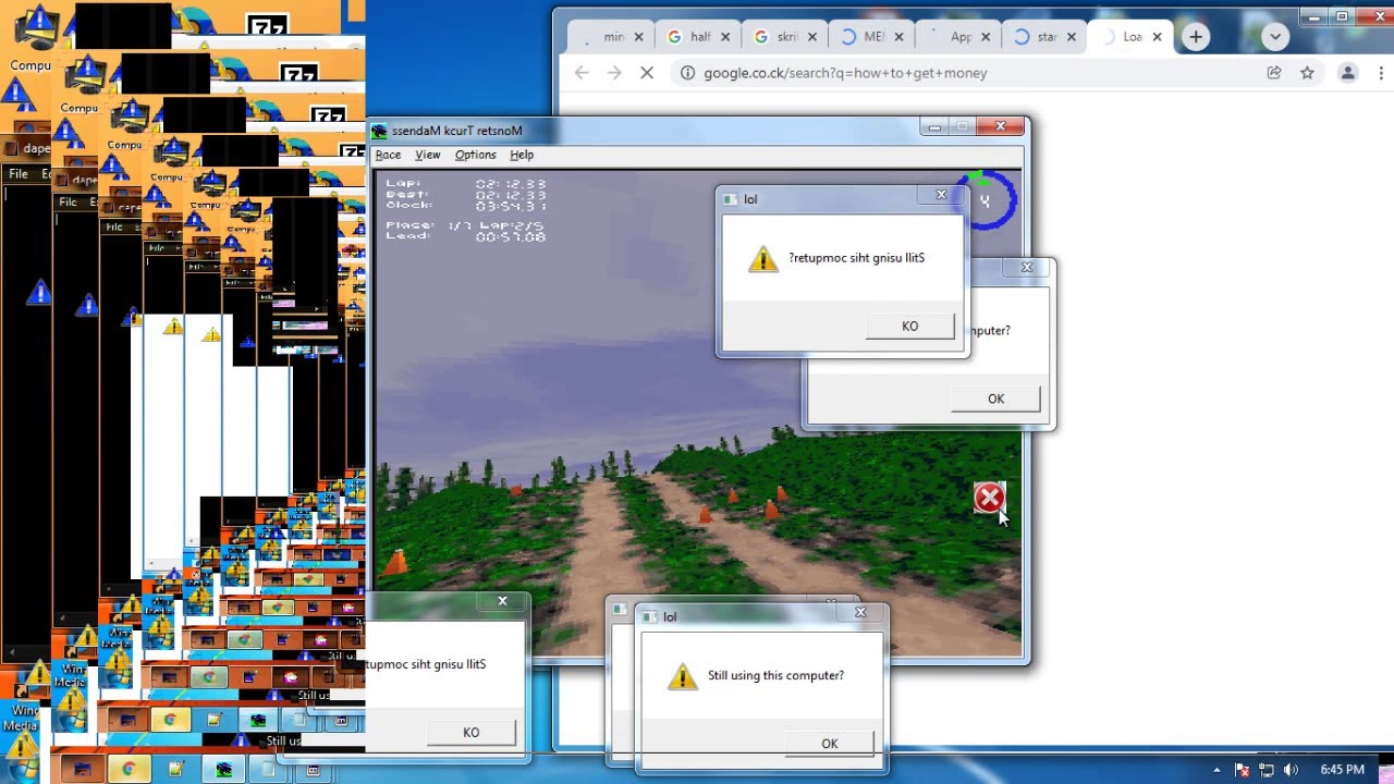 Microsoft Monster Truck Madness vs The World's Most Dangerous Computer Virus