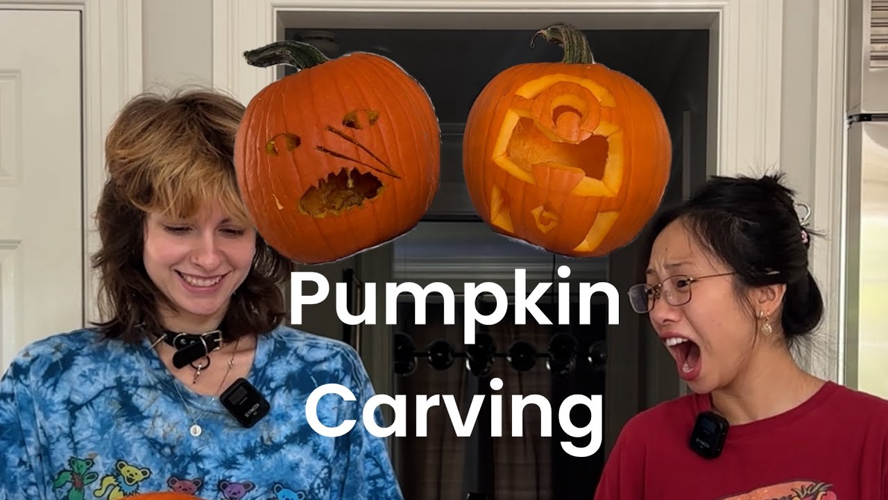 middle school memories (pumpkin carving)