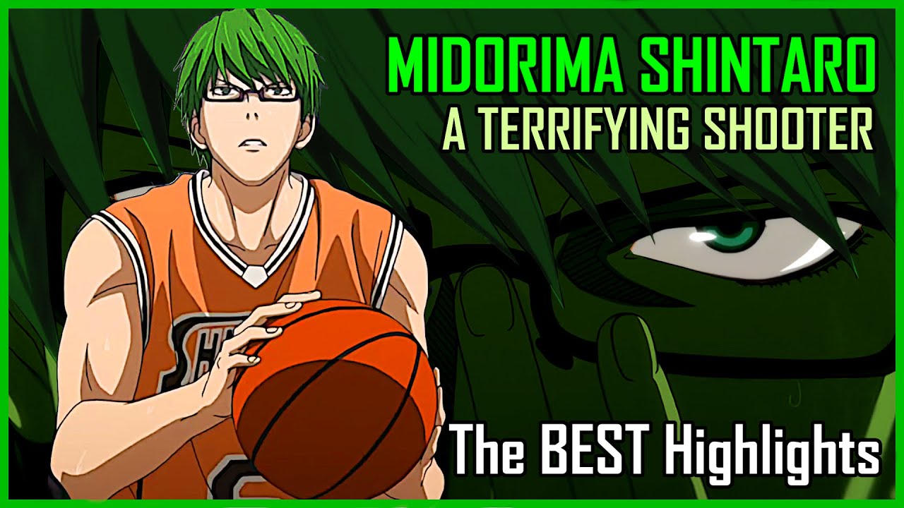 Midorima Shintaro - A TERRIFYING Shooter - The BEST Highlights - Kuroko No Basket - 2160p [UHD] 4K
