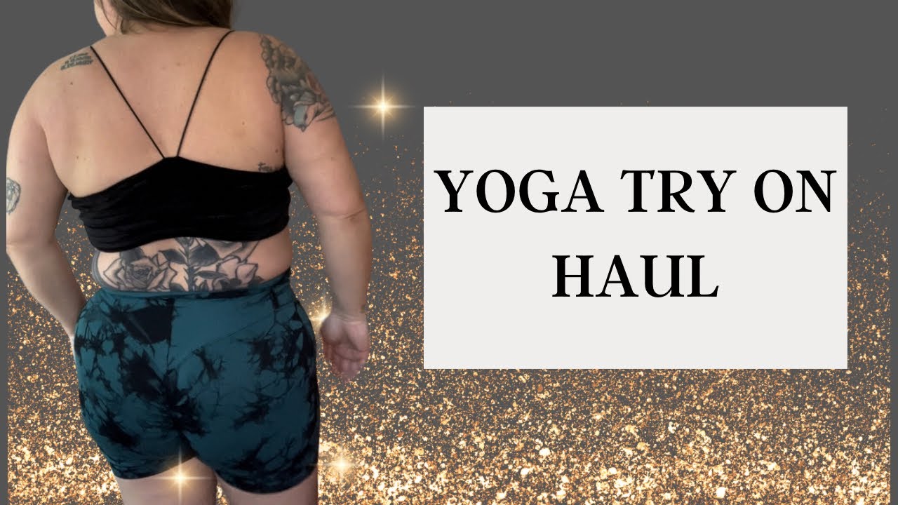 Midsize Yoga Try On Haul (with glasses on)